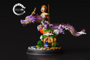 Goku Kid in Dragon - Shadow Studio