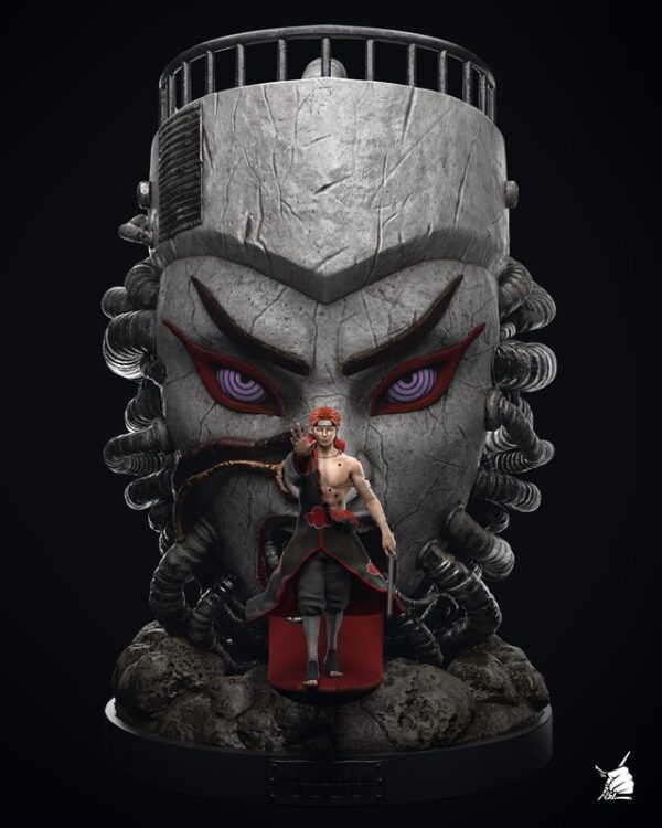 Pain Tendo Statue from Hidden Rain Village AMAGAKURE - Special STL