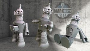 Bender Futurama Nendoroid - Flex