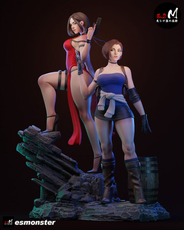 Jill Valentine and Ada Wong - Resident Evil