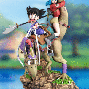 Goku & Bulma Diorama Dinosaur - Tanuki Figures
