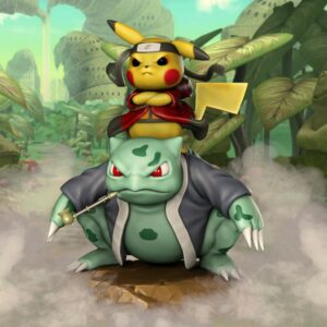 Pokemon & Naruto - Pikachu & Bulbasaur