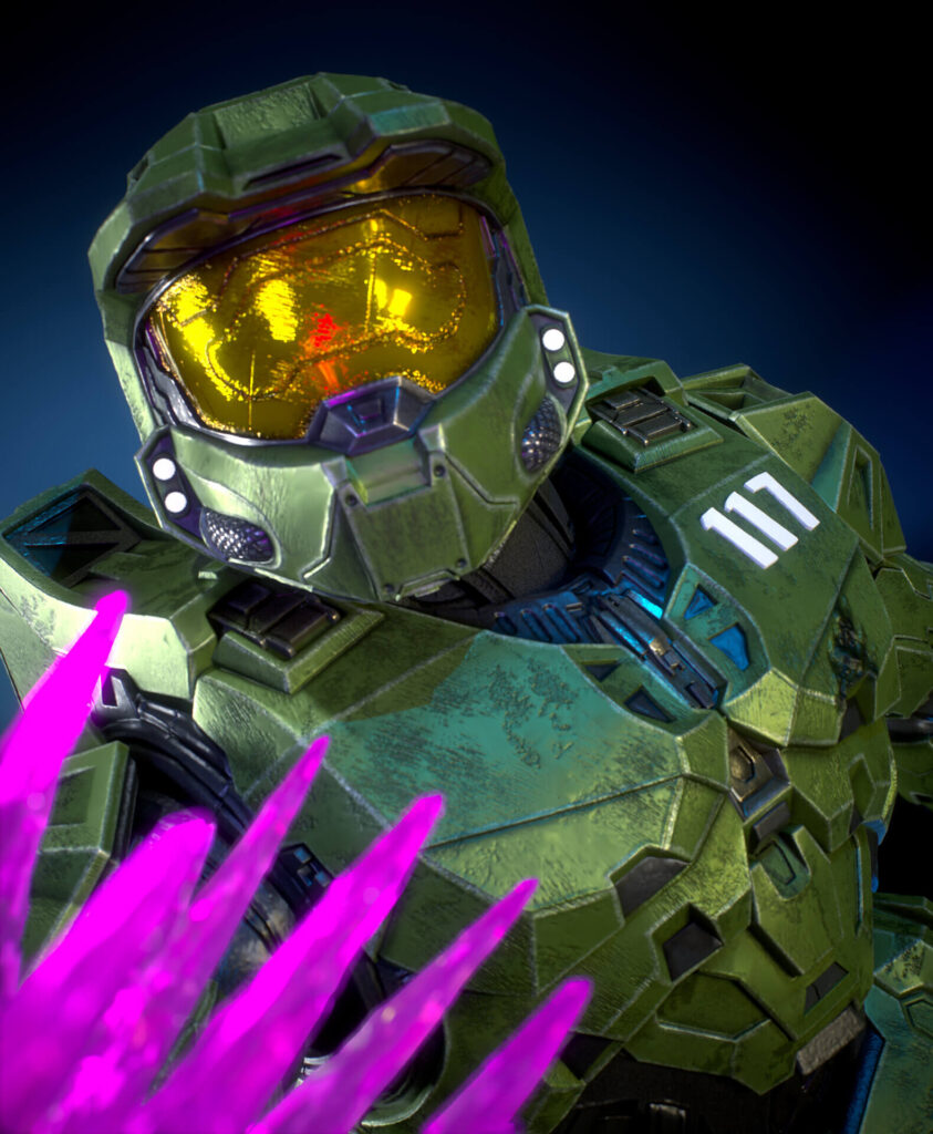 Master Chief - Halo - STL 3D