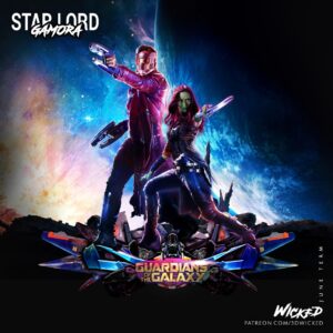 Starlord & Gamora Diorama - Guardians of the Galaxy