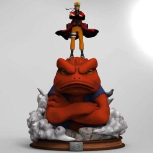 Gamakichi & Naruto Sage Mode