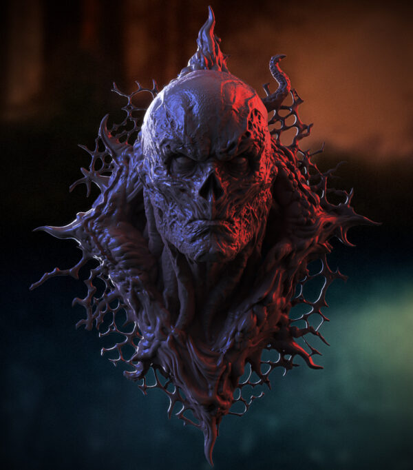 Vecna Wall Bust - Stranger Things