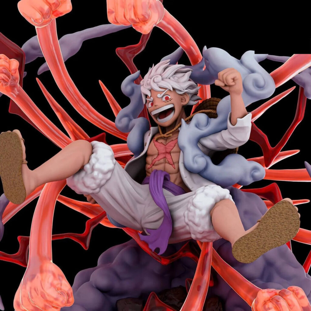 Monkey D Luffy Gear 5 - One Piece - STL 3D