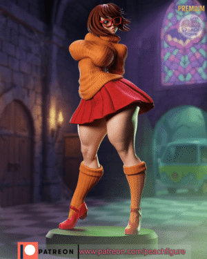 Velma + NSFW - Peach Figure - Scooby Doo