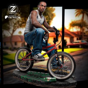 CJ Carl Johnson - GTA - San Andreas - Grand Theft Auto