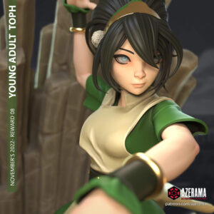 Toph Beifong - Avatar - Bust + NSFW - Azerama