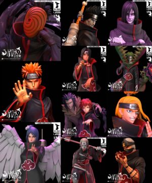 All Members of Akatsuki Team - Naruto Shippuden - Samiho Studios